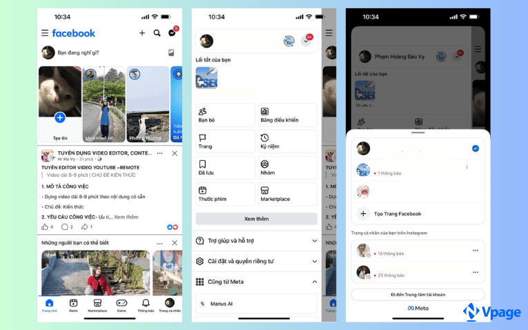 Chuyển sang quyền quản lý Trang 